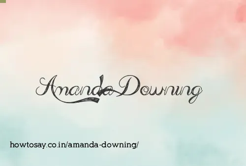 Amanda Downing