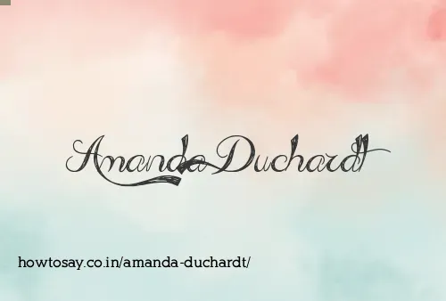 Amanda Duchardt
