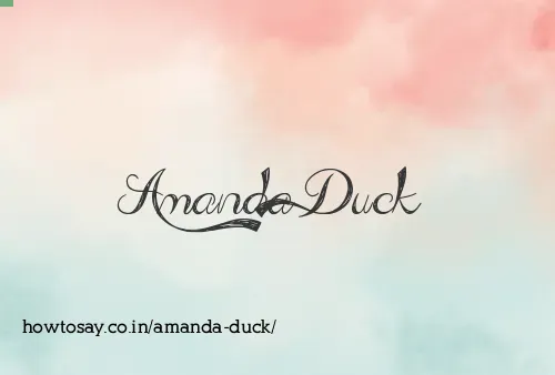 Amanda Duck