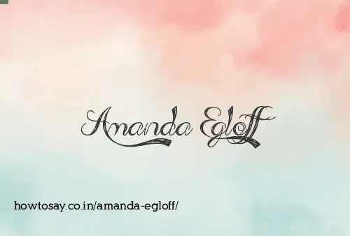 Amanda Egloff