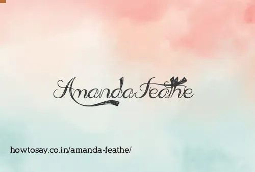 Amanda Feathe