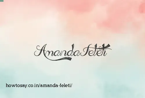 Amanda Feleti