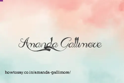 Amanda Gallimore