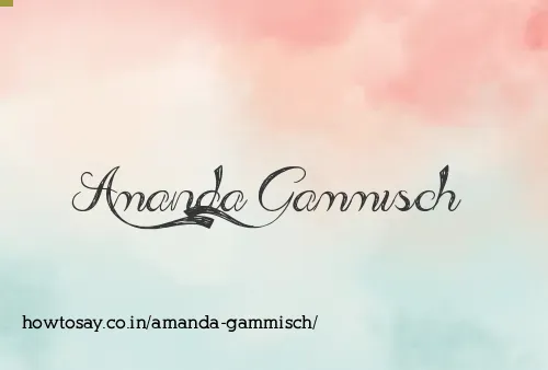 Amanda Gammisch