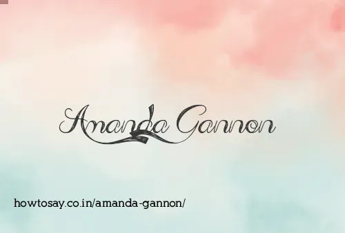 Amanda Gannon