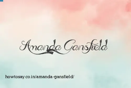 Amanda Gansfield