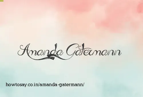 Amanda Gatermann