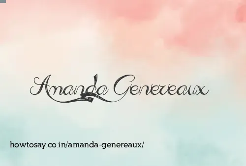 Amanda Genereaux