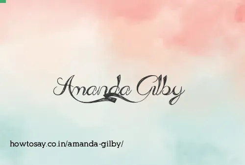 Amanda Gilby