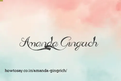 Amanda Gingrich