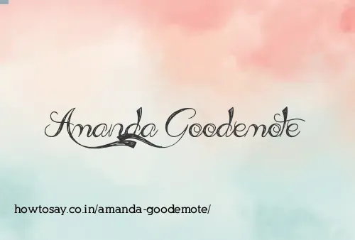 Amanda Goodemote