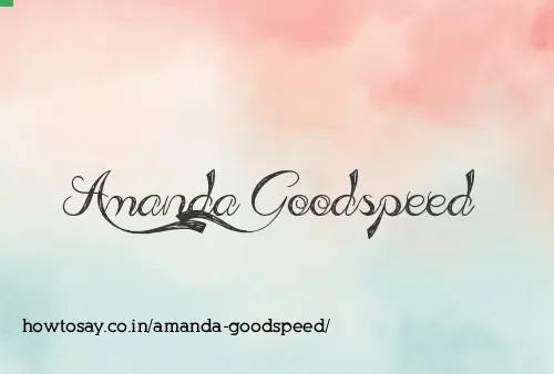 Amanda Goodspeed