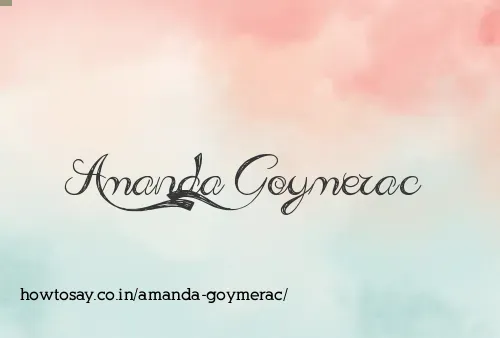 Amanda Goymerac