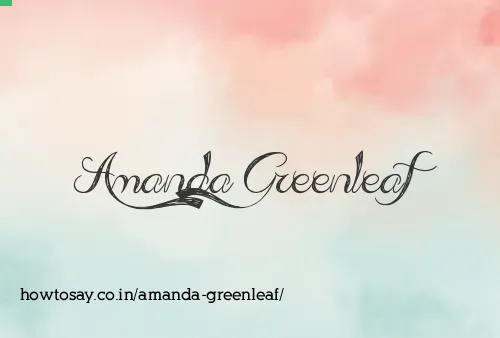 Amanda Greenleaf