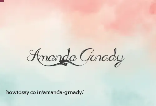 Amanda Grnady