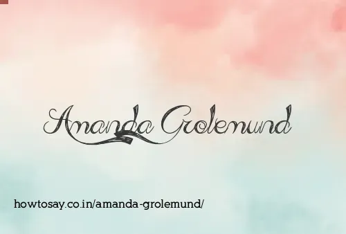 Amanda Grolemund
