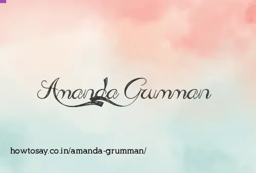 Amanda Grumman