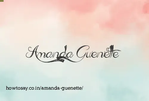 Amanda Guenette