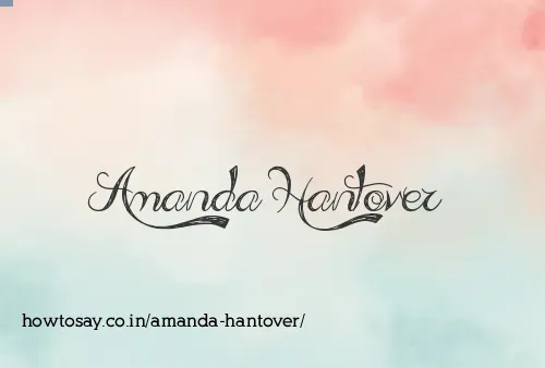 Amanda Hantover
