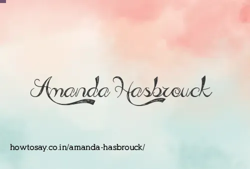Amanda Hasbrouck