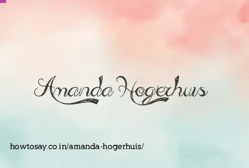 Amanda Hogerhuis