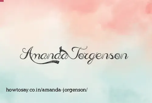 Amanda Jorgenson