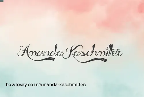 Amanda Kaschmitter