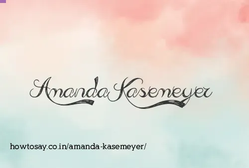 Amanda Kasemeyer