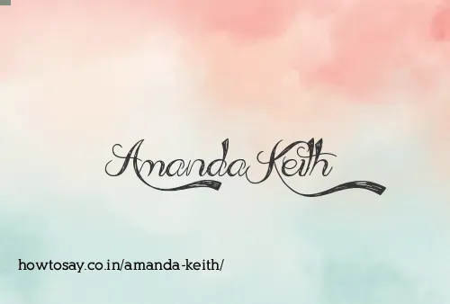 Amanda Keith