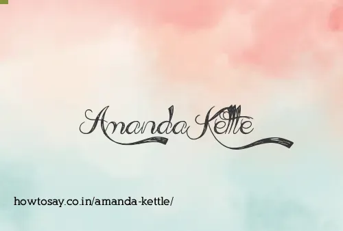 Amanda Kettle