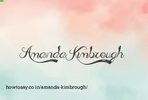 Amanda Kimbrough