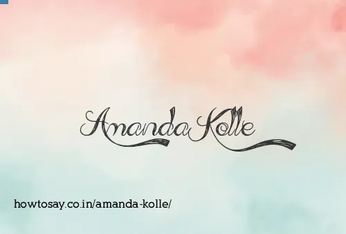 Amanda Kolle