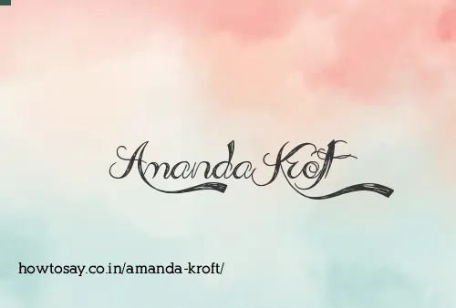 Amanda Kroft