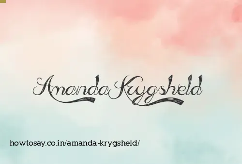 Amanda Krygsheld