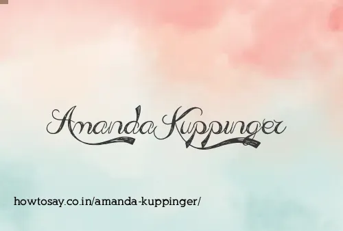 Amanda Kuppinger