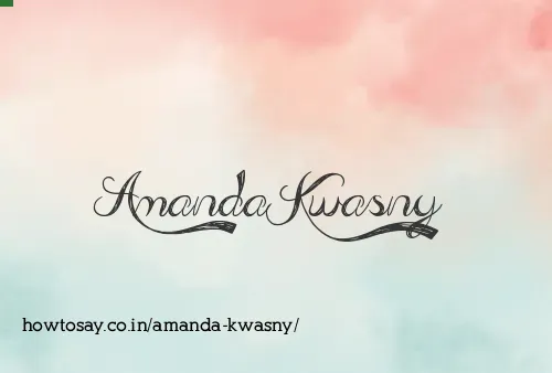 Amanda Kwasny