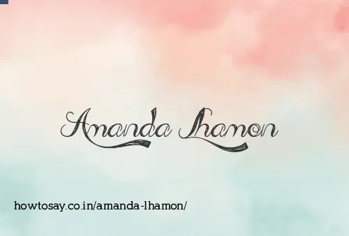 Amanda Lhamon