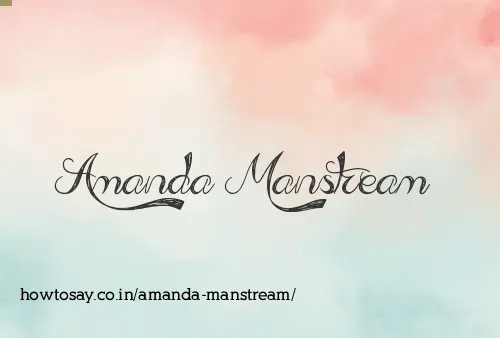 Amanda Manstream