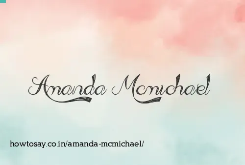 Amanda Mcmichael
