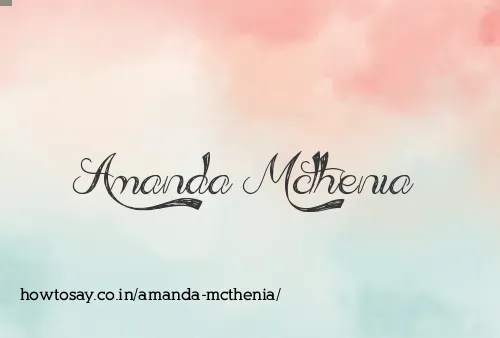 Amanda Mcthenia