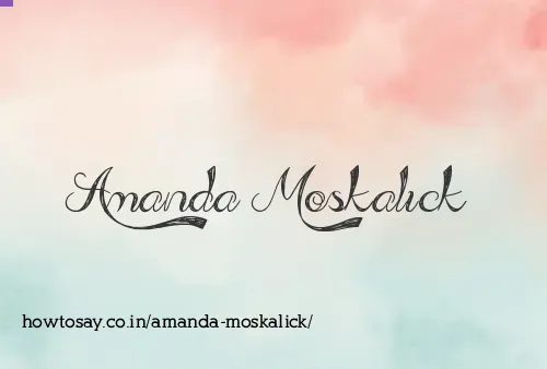 Amanda Moskalick