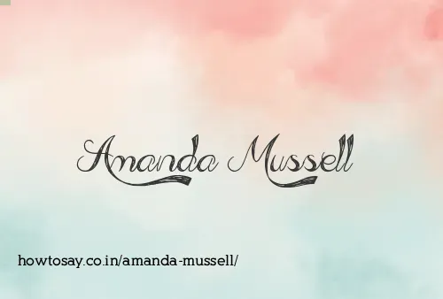 Amanda Mussell