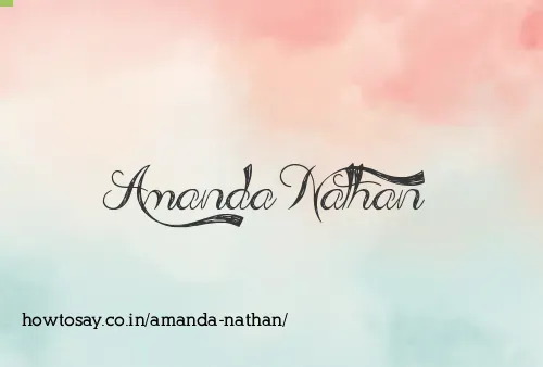 Amanda Nathan