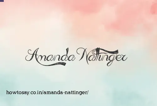 Amanda Nattinger