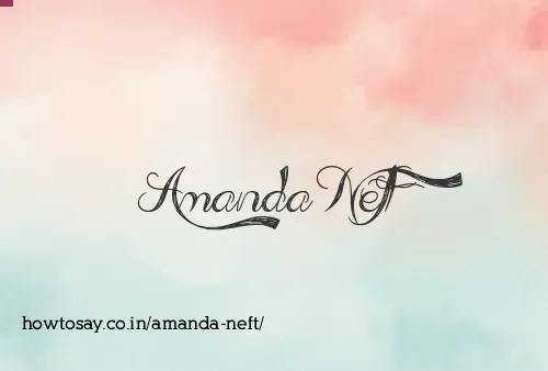 Amanda Neft