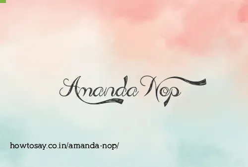 Amanda Nop