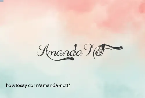 Amanda Nott