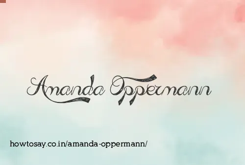 Amanda Oppermann