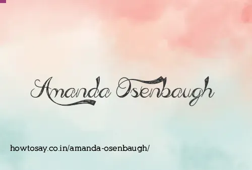 Amanda Osenbaugh