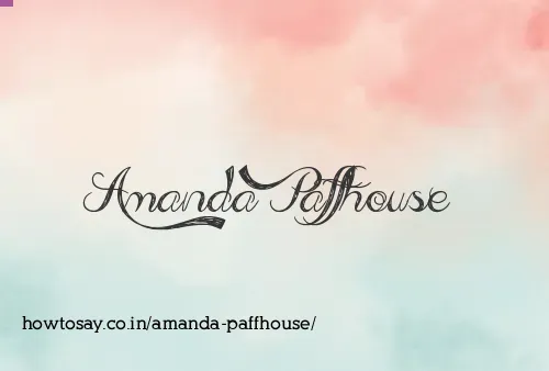 Amanda Paffhouse